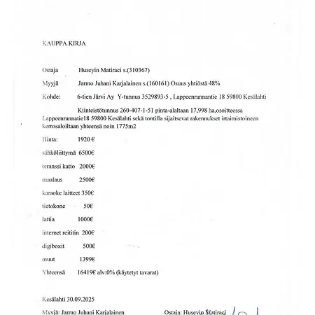 Karjalan Kievari מלון